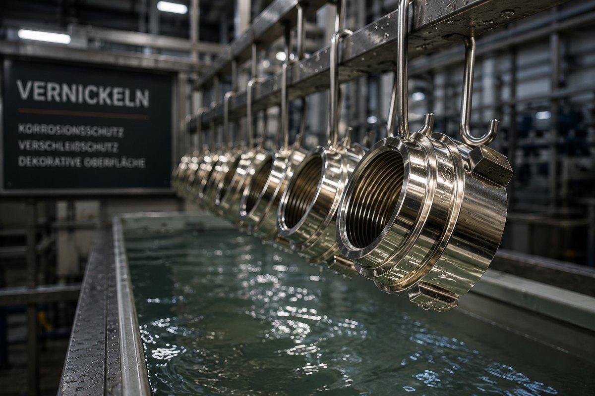 Vernickelte Hülsen bei Joos Metallveredelung