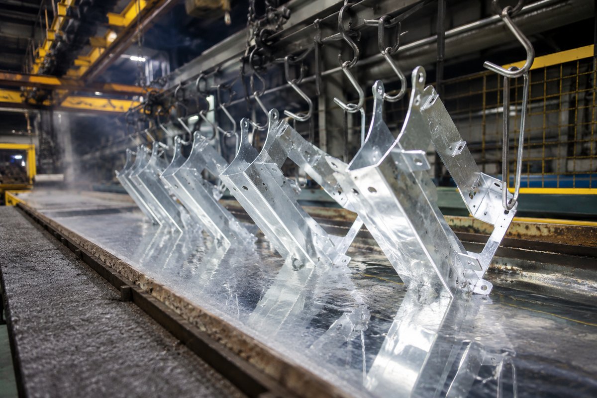 Verzinkte Kleinteile bei Joos Metallveredelung